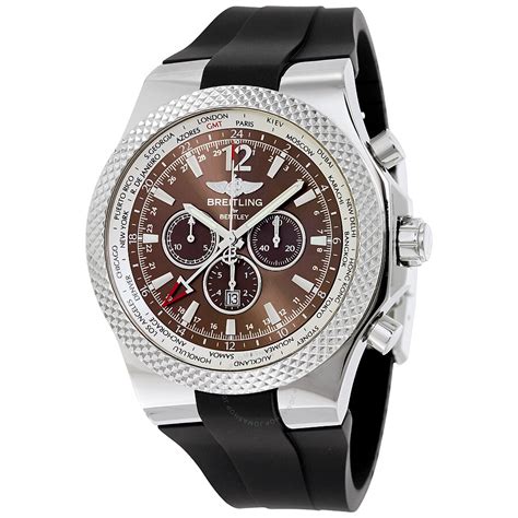 breitling bentley gmt automatic watch|breitling bentley watch second hand.